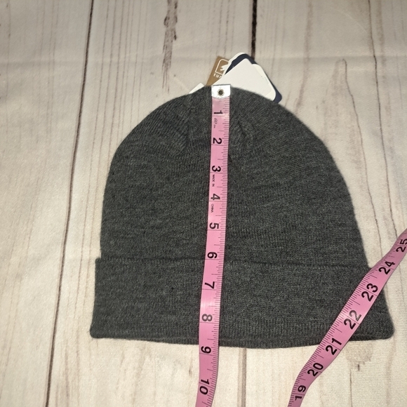 Turtle Fur Explorer Knit Cuffed Beanie Hat Charcoal Gray - Picture 2 of 4